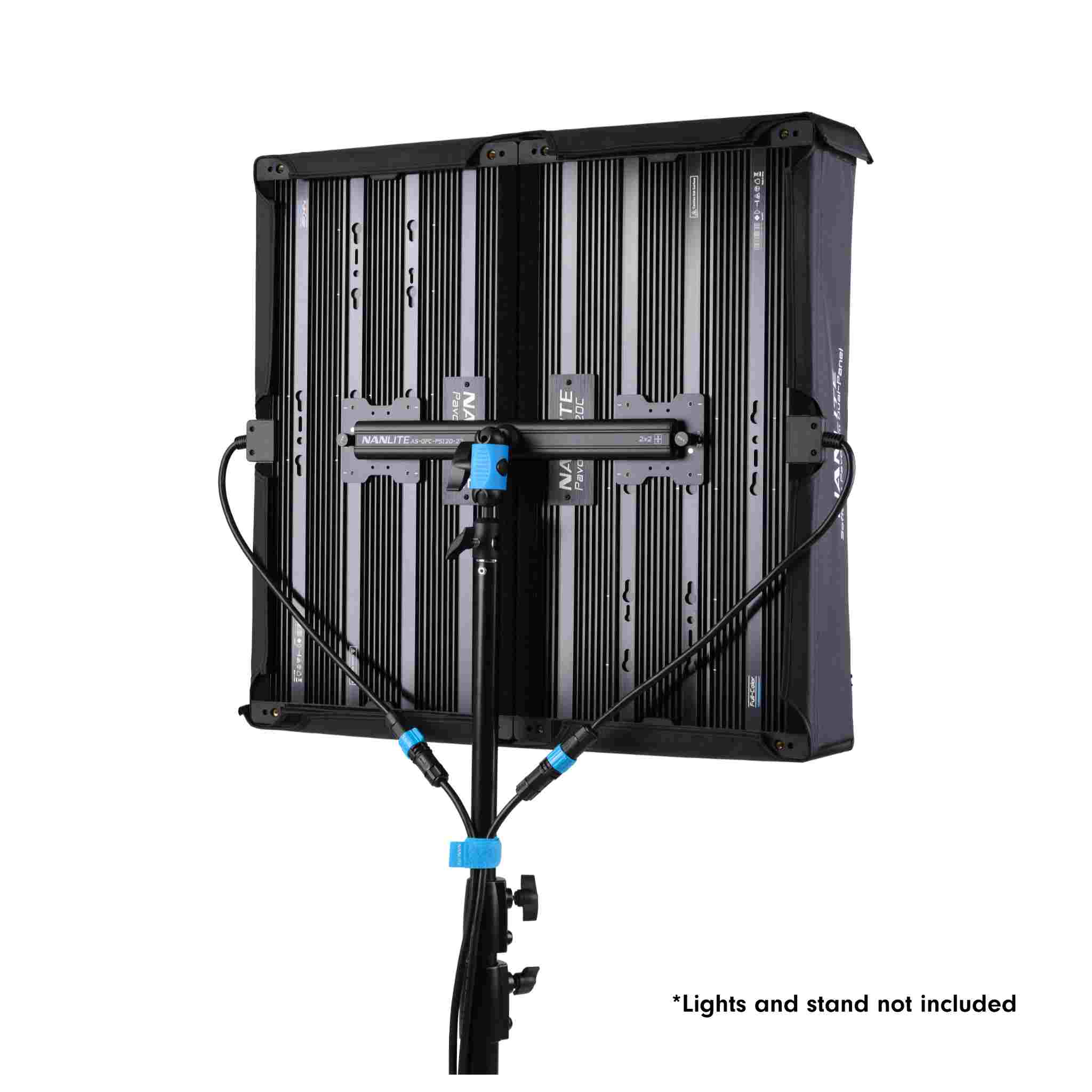 Dual-Panel Coupler and Softbox Kit for PavoSlim 120 - Image 6