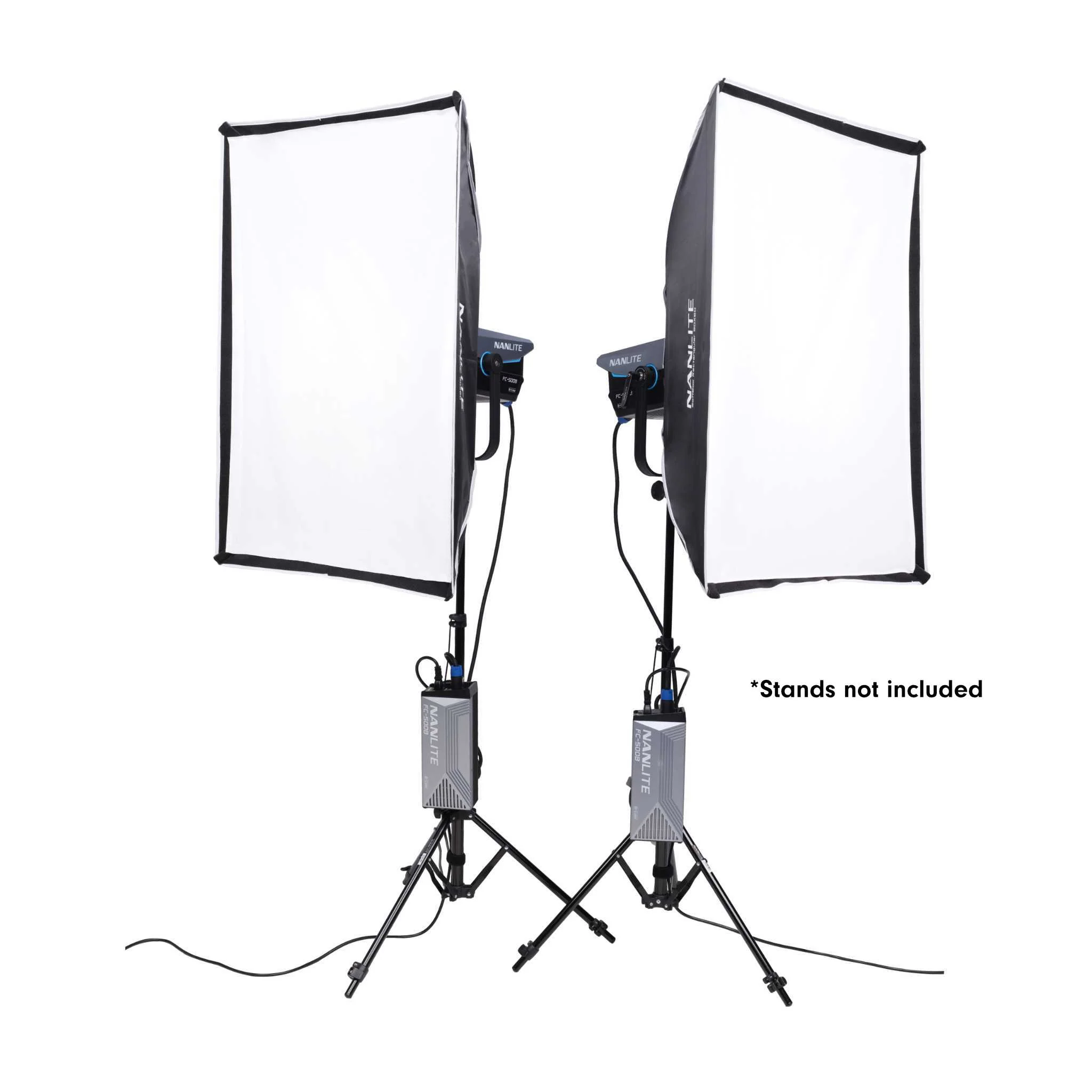 FC-500B Bi-Color LED Spotlight 2-Light Kit with Softboxes and Rolling Case - Image 14