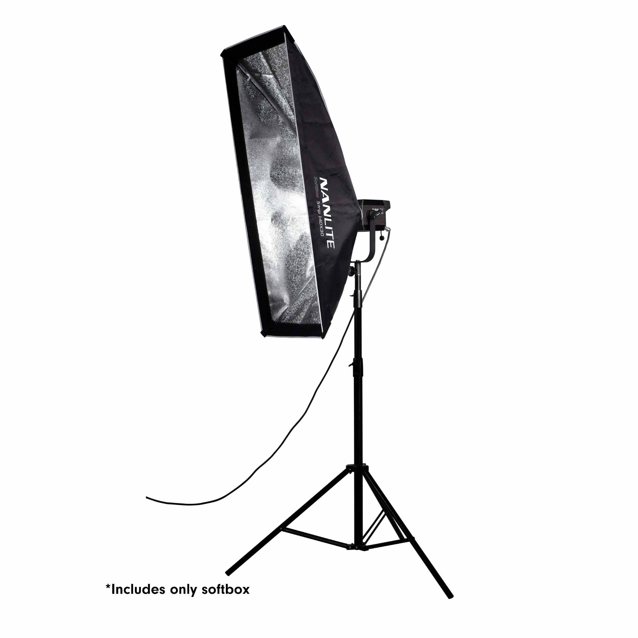 Nanlite Asymmetrical Stripbank Softbox with Bowens Mount (18x43in) - Image 3