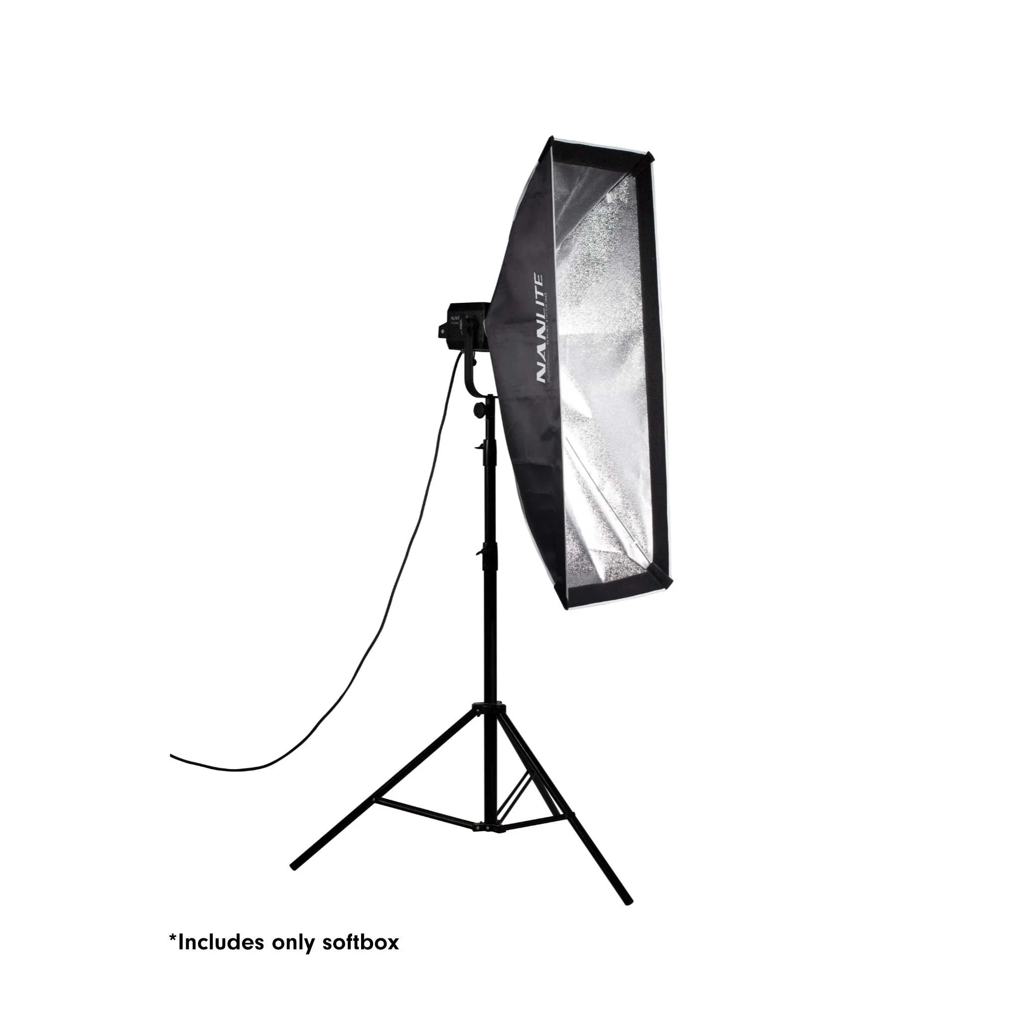 Nanlite Asymmetrical Stripbank Softbox with Bowens Mount (18x43in) - Image 5