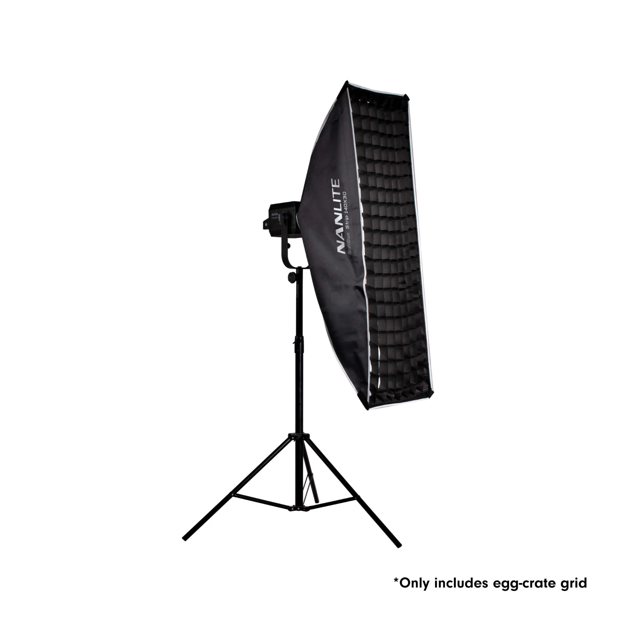 Nanlite Fabric Grid for Asymmetrical Stripbank Softbox (18x43in) - Image 5