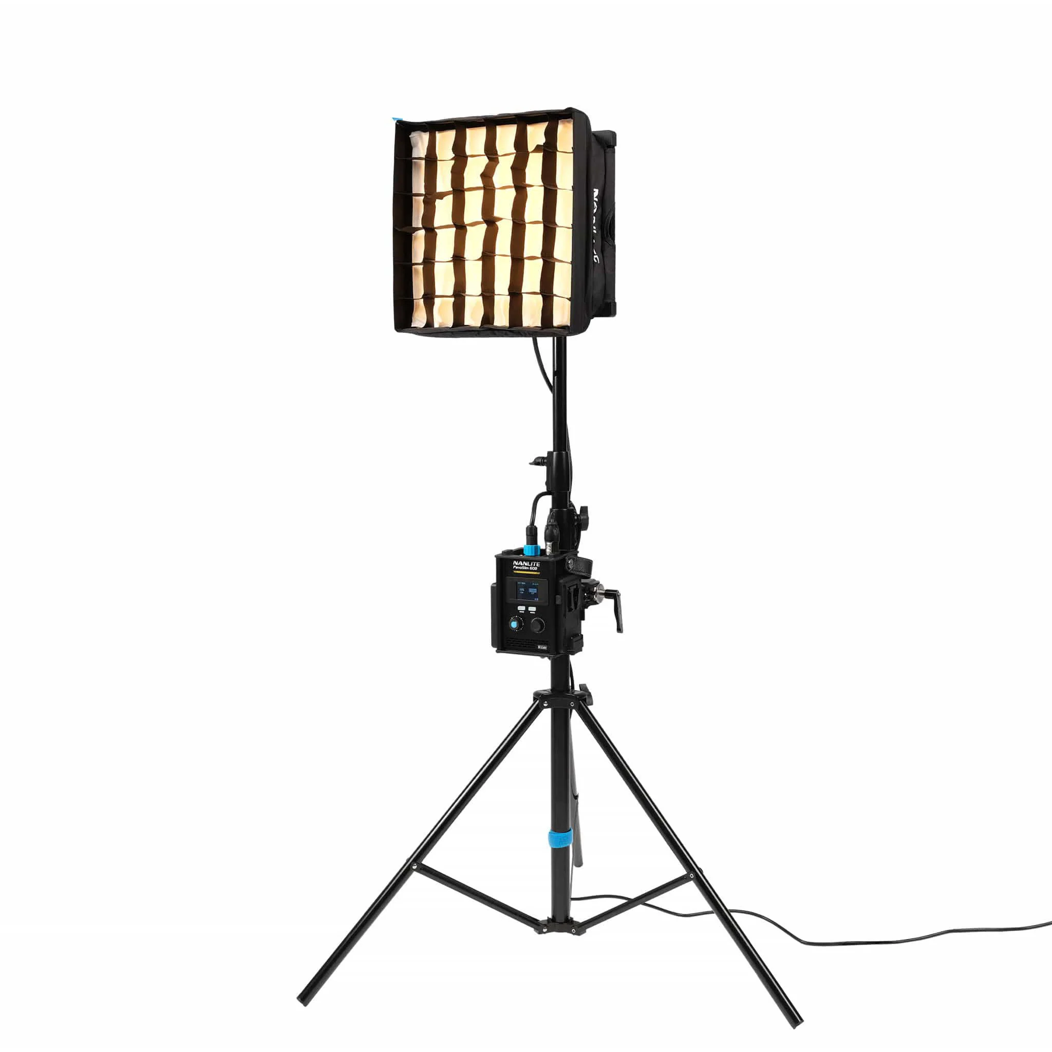 PavoSlim 60B 1x1 Bi-Color LED Panel 2-Light Kit with Pop-Up Softboxes and Light Stands - Image 8