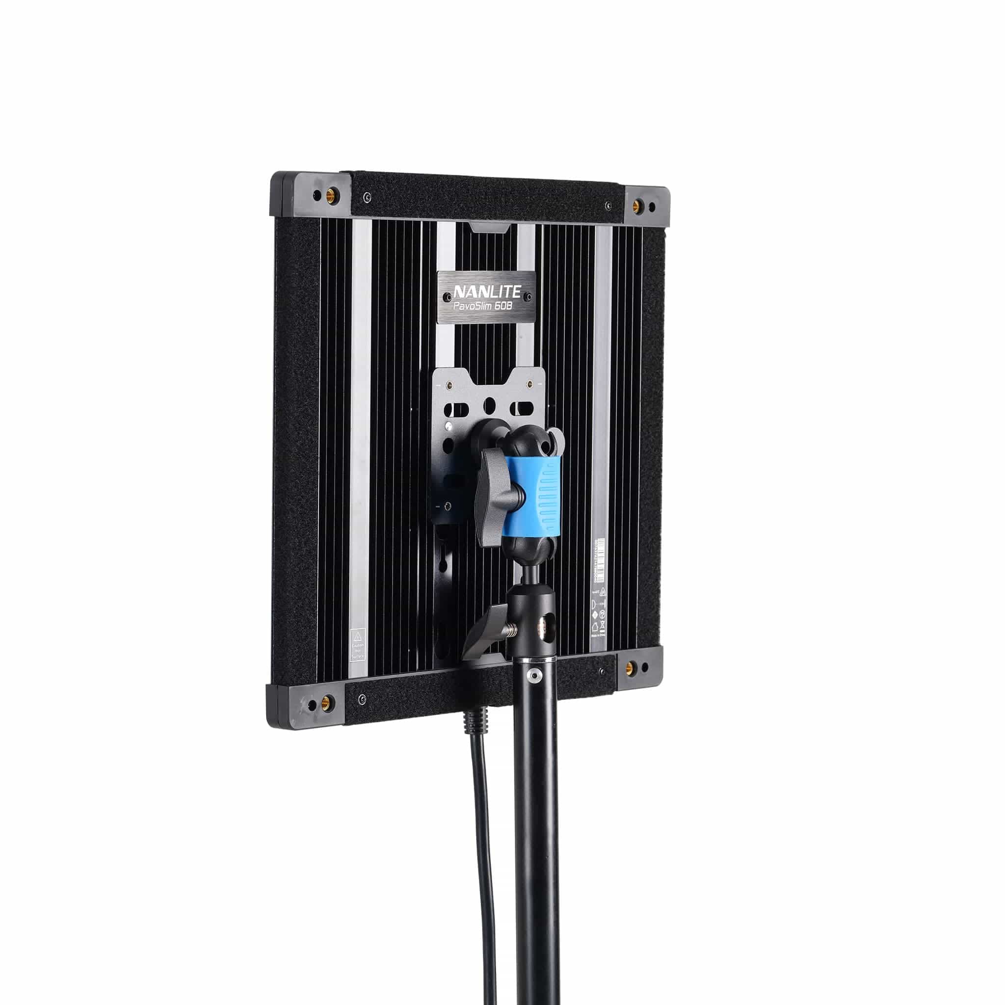 PavoSlim 60B 1x1 Bi-Color LED Panel 2-Light Kit with Pop-Up Softboxes and Light Stands - Image 3