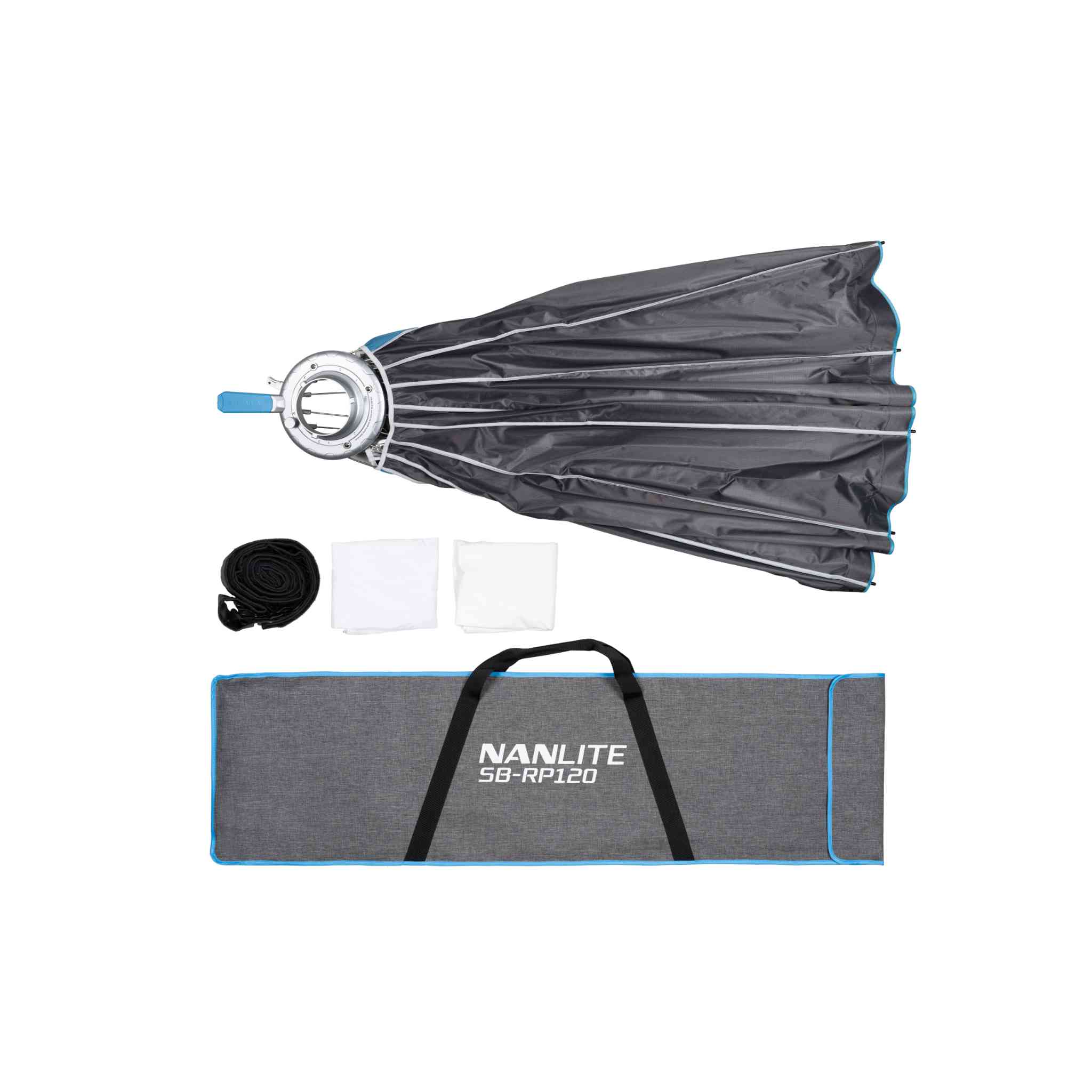 Rapid 120 Parabolic Softbox with Grid and Bowens Mount (47in) - Image 7
