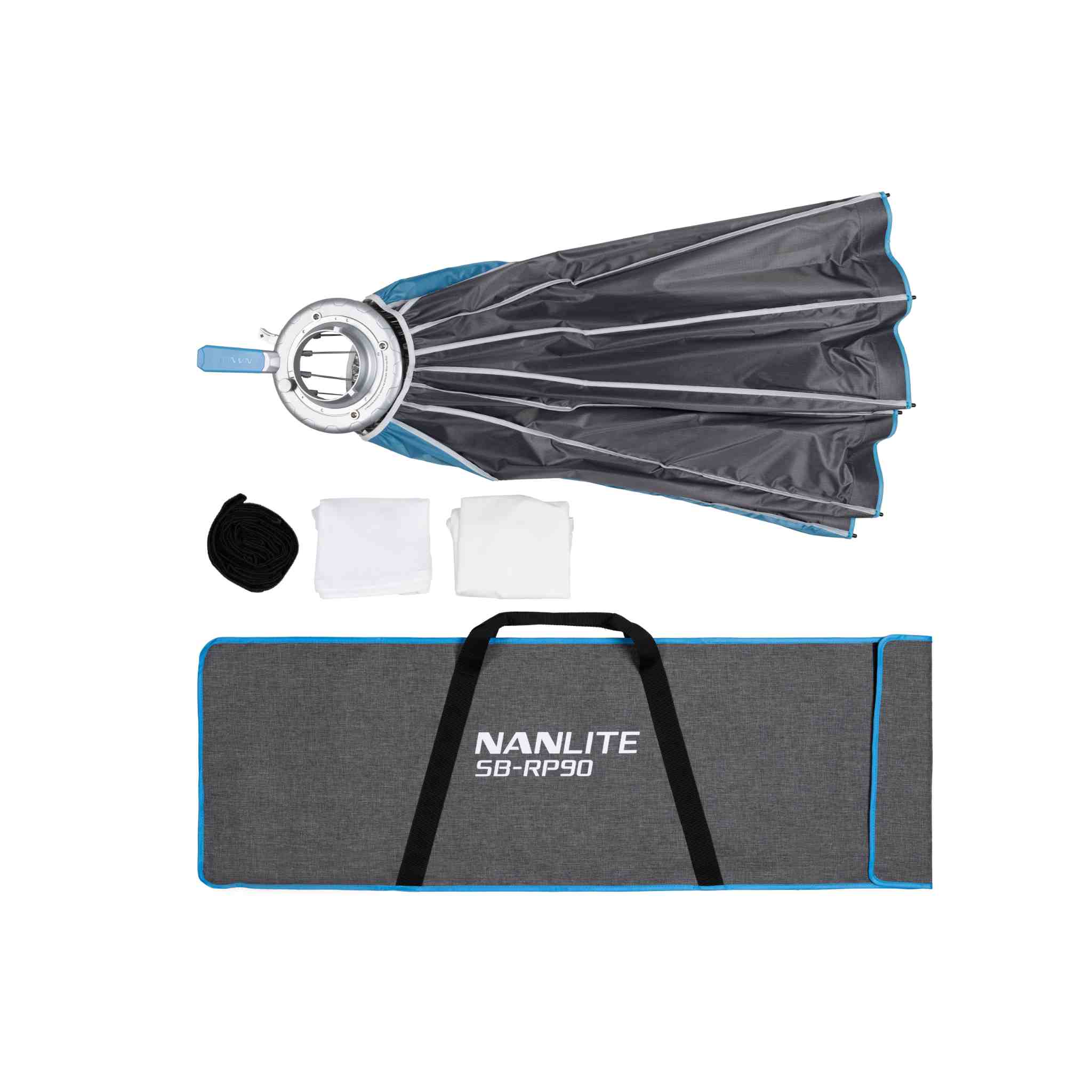 Rapid 90 Parabolic Softbox with Grid and Bowens Mount (35in) - Image 7