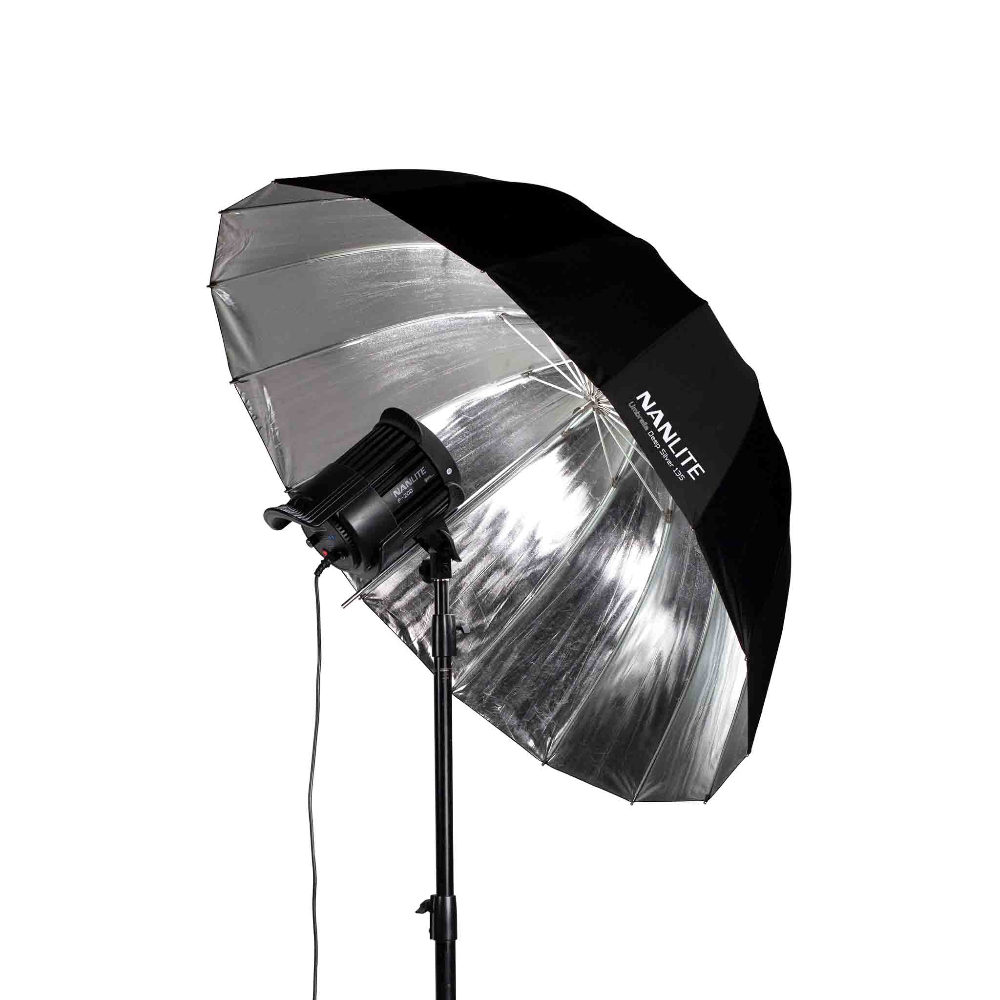 Silver Deep Umbrella 135 (53in) - Image 3