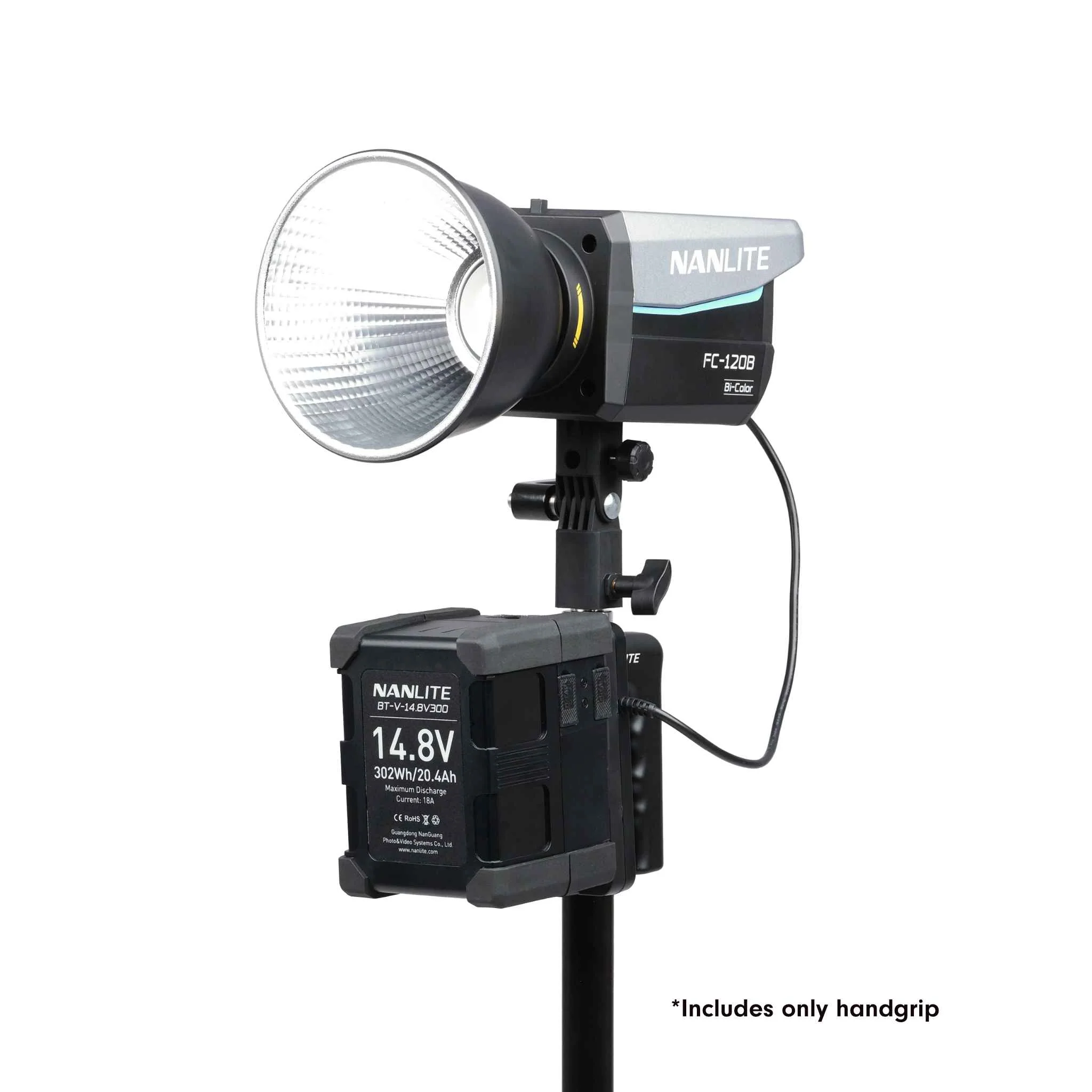 V-Mount Battery Grip for FC-120C, FC-120B, and Forza 150B - Image 5